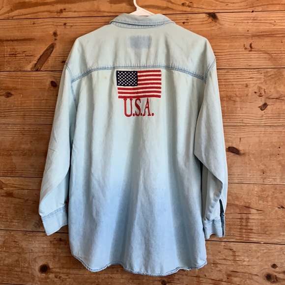 Red Ridge Mountain VTG USA embroidered shirt - Picture 3 of 9